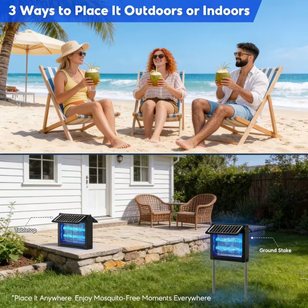 Solar Zappers™ Outdoor Bug Zapper
