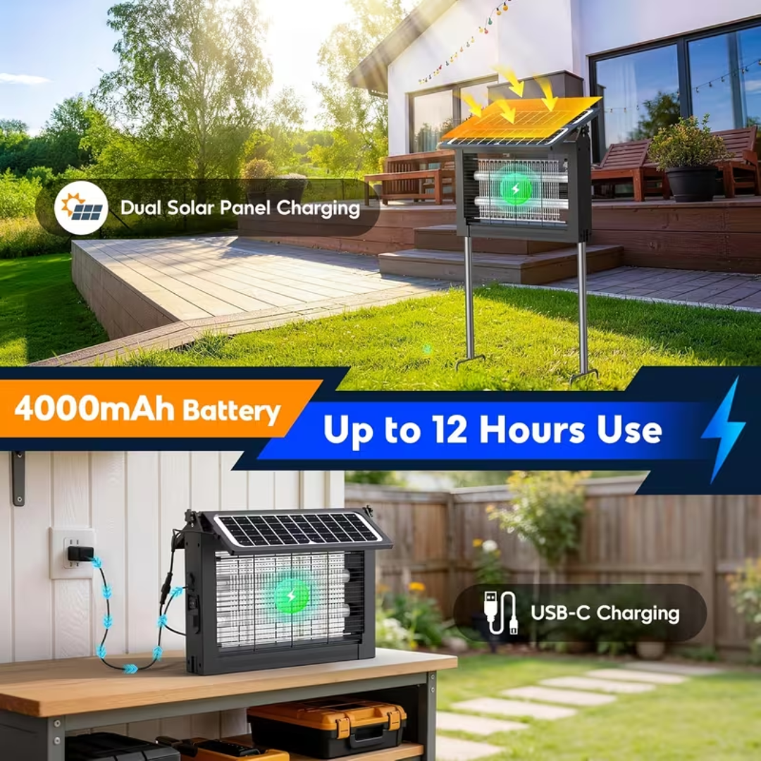 Solar Zappers™ Outdoor Bug Zapper