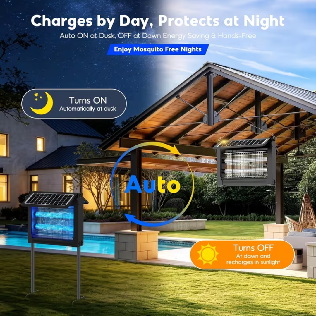 Solar Zappers™ Outdoor Bug Zapper